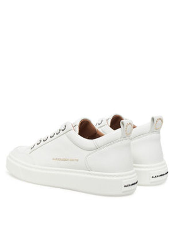 Alexander Smith Sneakersy Bond ASBBBDM 3297 Biały. Kolor: biały. Materiał: skóra