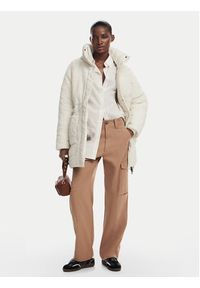 Desigual Kurtka zimowa Aarhus 24WWEWAC Écru Regular Fit. Materiał: syntetyk. Sezon: zima #6