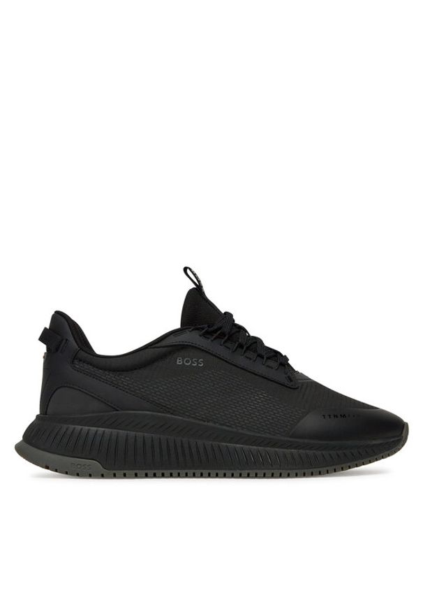BOSS Sneakersy Ttnm Evo Runn 50529544 Czarny. Kolor: czarny. Materiał: materiał