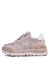 Liu Jo Sneakersy Amazing 16 BA3119 PX027 Beżowy. Kolor: beżowy. Materiał: materiał