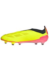 Adidas - Buty piłkarskie adidas Predator Elite Ll Fg M IE2366 żółte. Zapięcie: sznurówki. Kolor: żółty. Materiał: materiał, syntetyk. Szerokość cholewki: normalna. Sport: piłka nożna #5