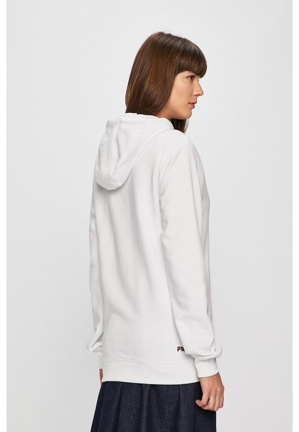 Fila - Bluza. Okazja: na co dzień. Kolor: biały. Wzór: nadruk. Styl: casual