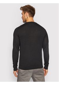 Selected Homme Sweter Town 16079772 Czarny Regular Fit. Kolor: czarny. Materiał: syntetyk