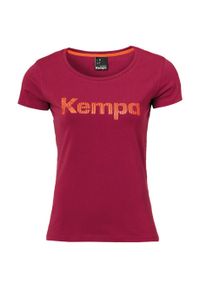 KEMPA - Damski jersey Kempa Graphic. Kolor: czerwony. Materiał: jersey. Sezon: lato #1