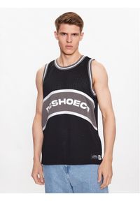 DC Tank top Pastime ADYKT03210 Czarny Regular Fit. Kolor: czarny. Materiał: syntetyk #1