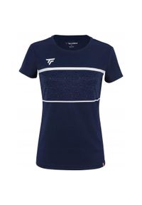 TECNIFIBRE - Koszulka tenisowa dziecięca Tecnifibre Team Tech Tee. Kolor: niebieski. Sport: tenis