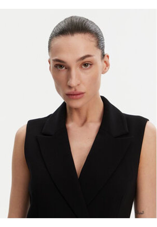 French Connection Sukienka koktajlowa 71PZC Czarny Regular Fit. Kolor: czarny. Materiał: syntetyk. Styl: wizytowy