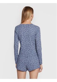 Cotton On Koszulka piżamowa 6335013 Niebieski Regular Fit. Kolor: niebieski. Materiał: syntetyk