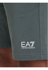 EA7 Emporio Armani Szorty sportowe 8NPS65 PJVRZ U8085 Szary Regular Fit. Kolor: szary. Materiał: bawełna. Styl: sportowy #3