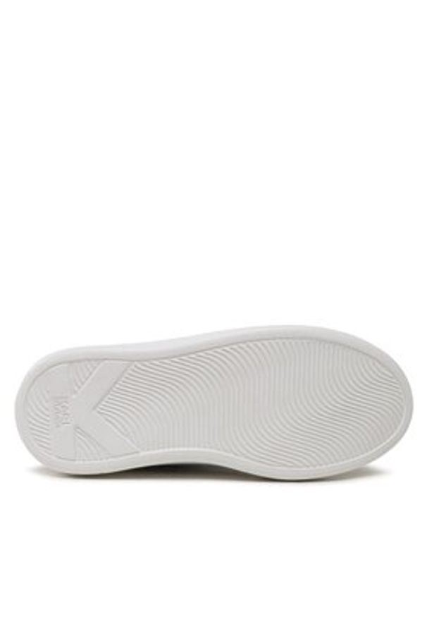 Karl Lagerfeld - KARL LAGERFELD Sneakersy KL62523F Biały. Kolor: biały. Materiał: skóra