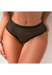 Intica - Figi z siateczki z wysokiej jakości materiału przewiewne i eleganckie Norine. Kolor: czarny. Materiał: materiał #2