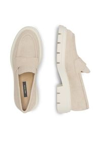 Gino Rossi Loafersy GRACE-E24-26372LM Beżowy. Kolor: beżowy. Materiał: zamsz, skóra #3