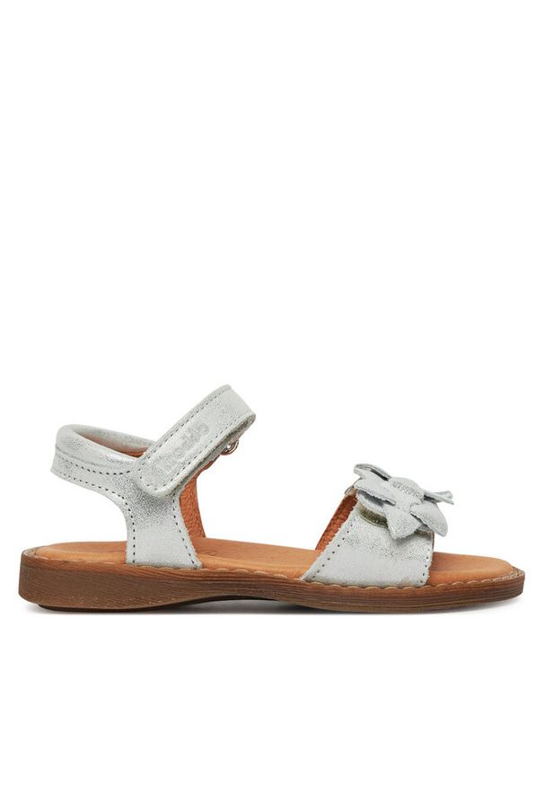 Sandały Froddo. Kolor: srebrny