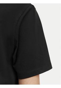 French Connection T-Shirt 76QZA Czarny Relaxed Fit. Kolor: czarny. Materiał: bawełna #3