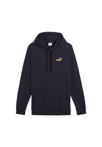 Bluza męska Puma Ess 2 Color Small No.1 Logo Hoodie TR. Kolor: niebieski. Materiał: dresówka