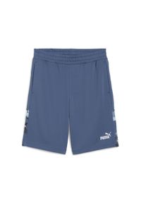 Puma - Męskie szorty Essentials Camo 10'' PUMA Dark Indigo Blue. Kolor: niebieski. Sport: fitness