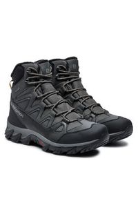 salomon - Salomon Trekkingi Breccia 2 Gore-Tex L41255800 Szary. Kolor: szary. Materiał: materiał. Technologia: Gore-Tex. Sport: turystyka piesza