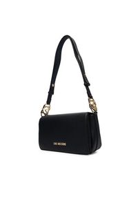 Love Moschino - LOVE MOSCHINO Torebka JC4008PP1OLB0000 Czarny. Kolor: czarny. Materiał: skórzane #4