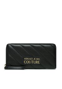 Duży Portfel Damski Versace Jeans Couture. Kolor: czarny #1