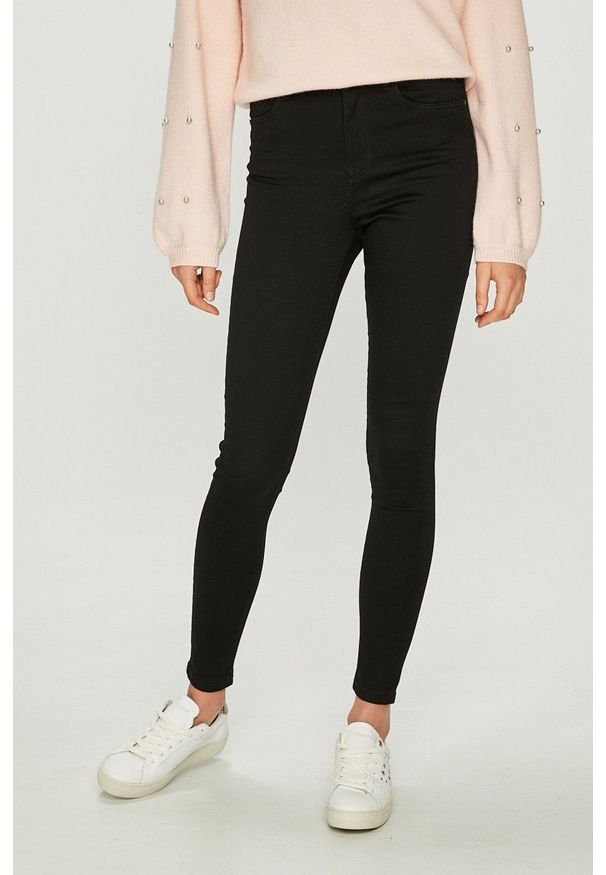 Vero Moda - Jeansy Sophia. Kolor: czarny