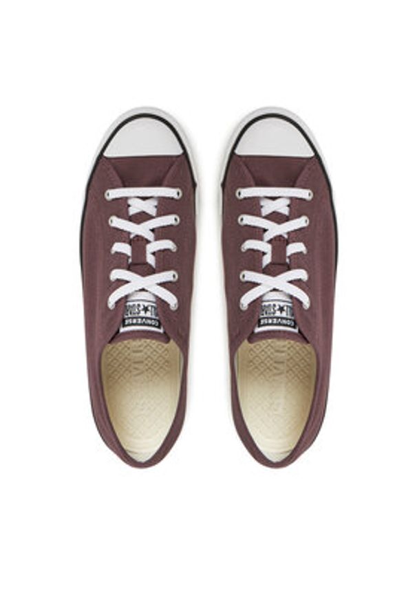 Converse Trampki Chuck Taylor All Star Dainty A13800C Brązowy. Kolor: brązowy. Materiał: materiał