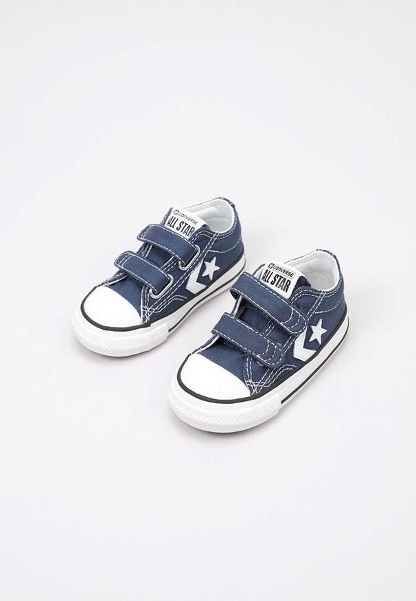 Buty Chłopak Converse Star Player 76 niebieski. Okazja: na co dzień. Kolor: niebieski