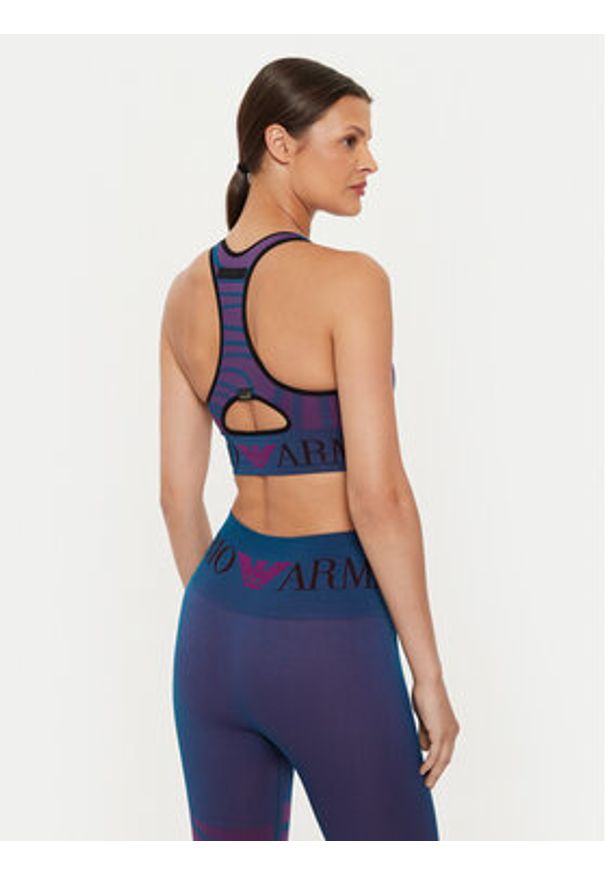 EA7 Emporio Armani Biustonosz sportowy 6DTH51 TJDGZ 2519 Kolorowy. Materiał: syntetyk. Wzór: kolorowy