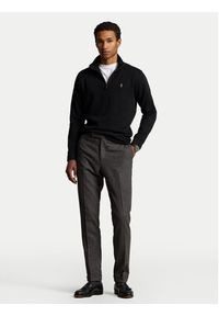 Polo Ralph Lauren Bluza Lsl 710671929001 Czarny Regular Fit. Typ kołnierza: polo. Kolor: czarny. Materiał: bawełna #2