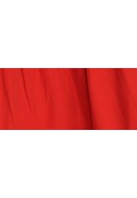 TOP SECRET - Bawełniana sukienka mini z marszczeniami. Kolor: czerwony. Materiał: bawełna. Długość rękawa: na ramiączkach. Sezon: lato. Styl: wakacyjny. Długość: mini #5