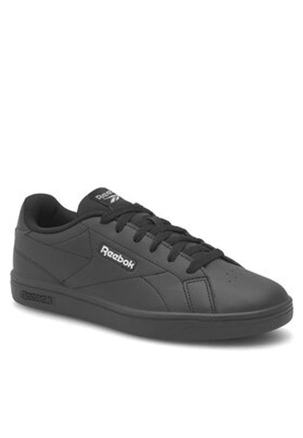 Reebok Sneakersy C-COURT CLEAN 100074382 W Czarny. Kolor: czarny. Materiał: skóra