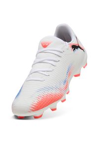 Puma - Korki FUTURE 8 PLAY FG/AG PUMA White. Szerokość cholewki: normalna. Sport: piłka nożna