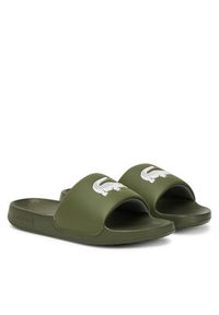 Lacoste Klapki 7-49CMA0021 Khaki. Kolor: brązowy #6
