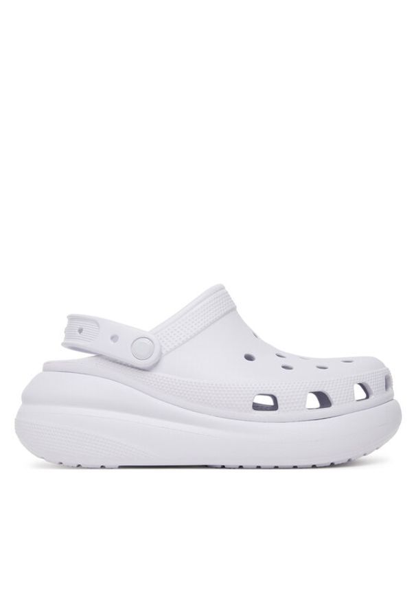 Crocs Klapki Classic Crush Clog 207521 Fioletowy. Kolor: fioletowy