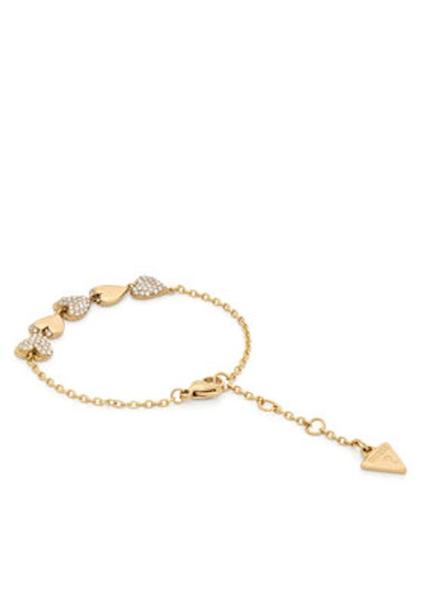 Guess Bransoletka JUBB06 071JW Złoty. Materiał: metalowe. Kolor: złoty