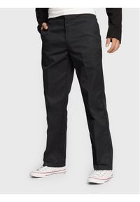 Dickies Spodnie materiałowe 874 Work DK0A4XK6BLK Czarny Original Fit. Kolor: czarny. Materiał: bawełna