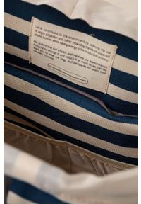 Lefrik plecak damski kolor granatowy duży wzorzysty. Kolor: niebieski. Materiał: poliester #6