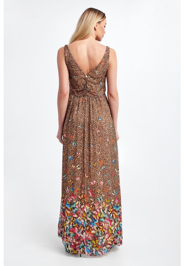 Blugirl Blumarine - Sukienka jedwabna BLUGIRL BLUMARINE. Materiał: jedwab