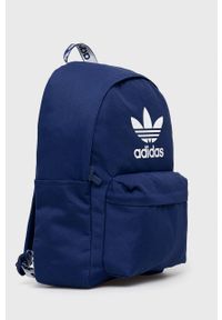 adidas Originals Plecak H35597 duży z nadrukiem. Kolor: niebieski. Materiał: poliester. Wzór: nadruk #3