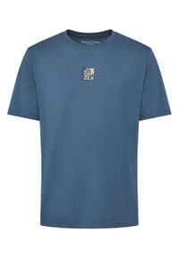 Marc O'Polo T-Shirt 524 2012 51298 Niebieski Regular Fit. Typ kołnierza: polo. Kolor: niebieski. Materiał: bawełna