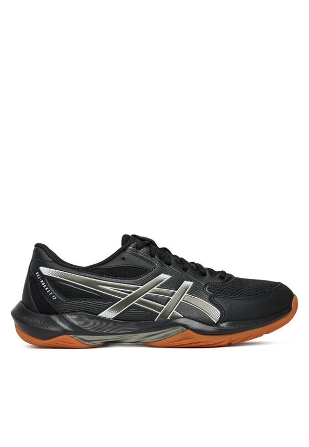 Asics Buty halowe Gel-Rocket 12 1071A116 Czarny. Kolor: czarny. Materiał: materiał