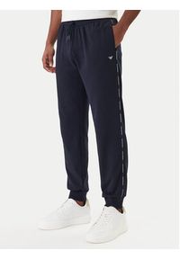 Emporio Armani Underwear Dres EM001385 AF18887 UB102 Granatowy Regular Fit. Kolor: niebieski. Materiał: bawełna #2