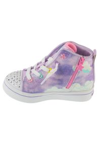skechers - Buty sportowe Sneakersy dziewczęce, Twi-Lites 2.0 - Unicorn Glam. Kolor: różowy. Model: Skechers Sport. Sport: turystyka piesza