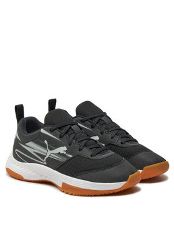Puma Buty halowe Varion II Jr 108105 01 Czarny. Kolor: czarny. Materiał: materiał