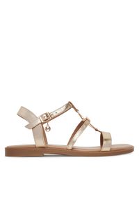 MEXX Sandały MX/023C-EST Złoty. Kolor: złoty. Materiał: skóra #1