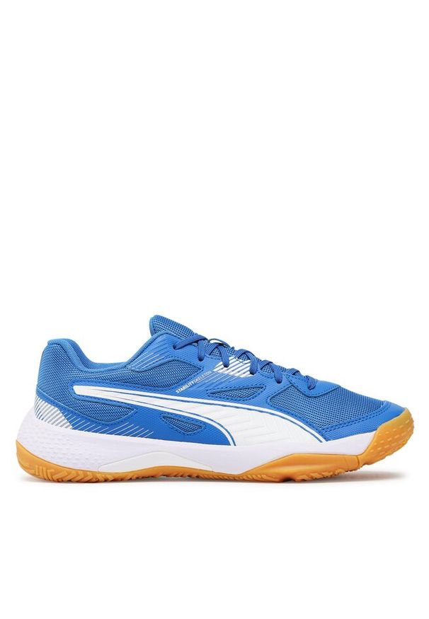 Buty halowe Puma. Kolor: niebieski