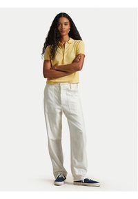 Polo Ralph Lauren Polo 211870245030 Żółty Slim Fit. Typ kołnierza: polo. Kolor: żółty. Materiał: bawełna #2
