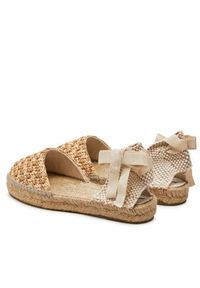 Manebi Espadryle Yucatan Flat Valenciana Espadrilles G 1.3 P0 Beżowy. Kolor: beżowy. Materiał: materiał #3