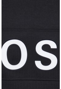 BOSS - Boss bluza Boss Athleisure 50461623 męska kolor czarny z nadrukiem. Okazja: na co dzień. Kolor: czarny. Materiał: dzianina. Wzór: nadruk. Styl: casual #5