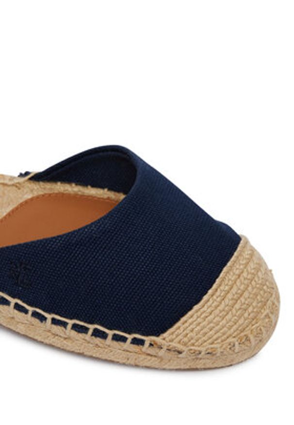 Lauren Ralph Lauren - LAUREN RALPH LAUREN Espadryle 802982888001 Granatowy. Kolor: niebieski. Materiał: materiał