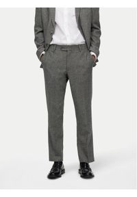 Selected Homme Spodnie materiałowe 16094333 Szary Slim Fit. Kolor: szary. Materiał: wełna, syntetyk #1